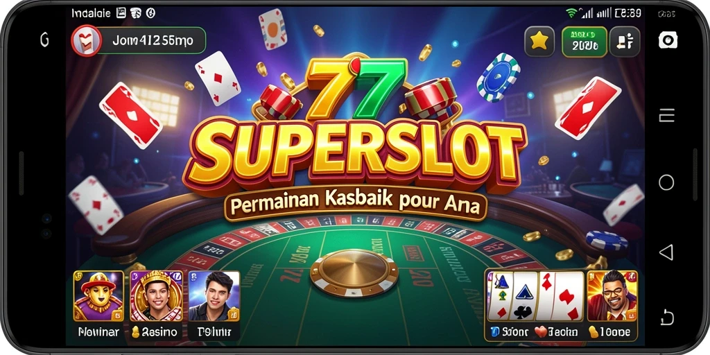 Tampilan gameplay yang mengasyikkan di 77SUPERSLOT.
